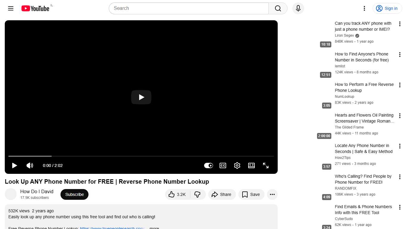 Look Up ANY Phone Number for FREE | Reverse Phone Number Lookup - YouTube